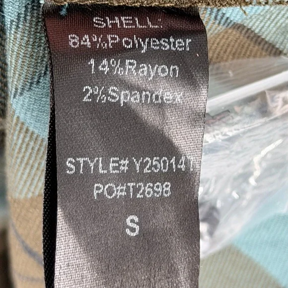 Tuckernuck Isle of Skye Callahan Shirt Dress Size S Plaid Brown Academia NWT - Picture 10 of 13